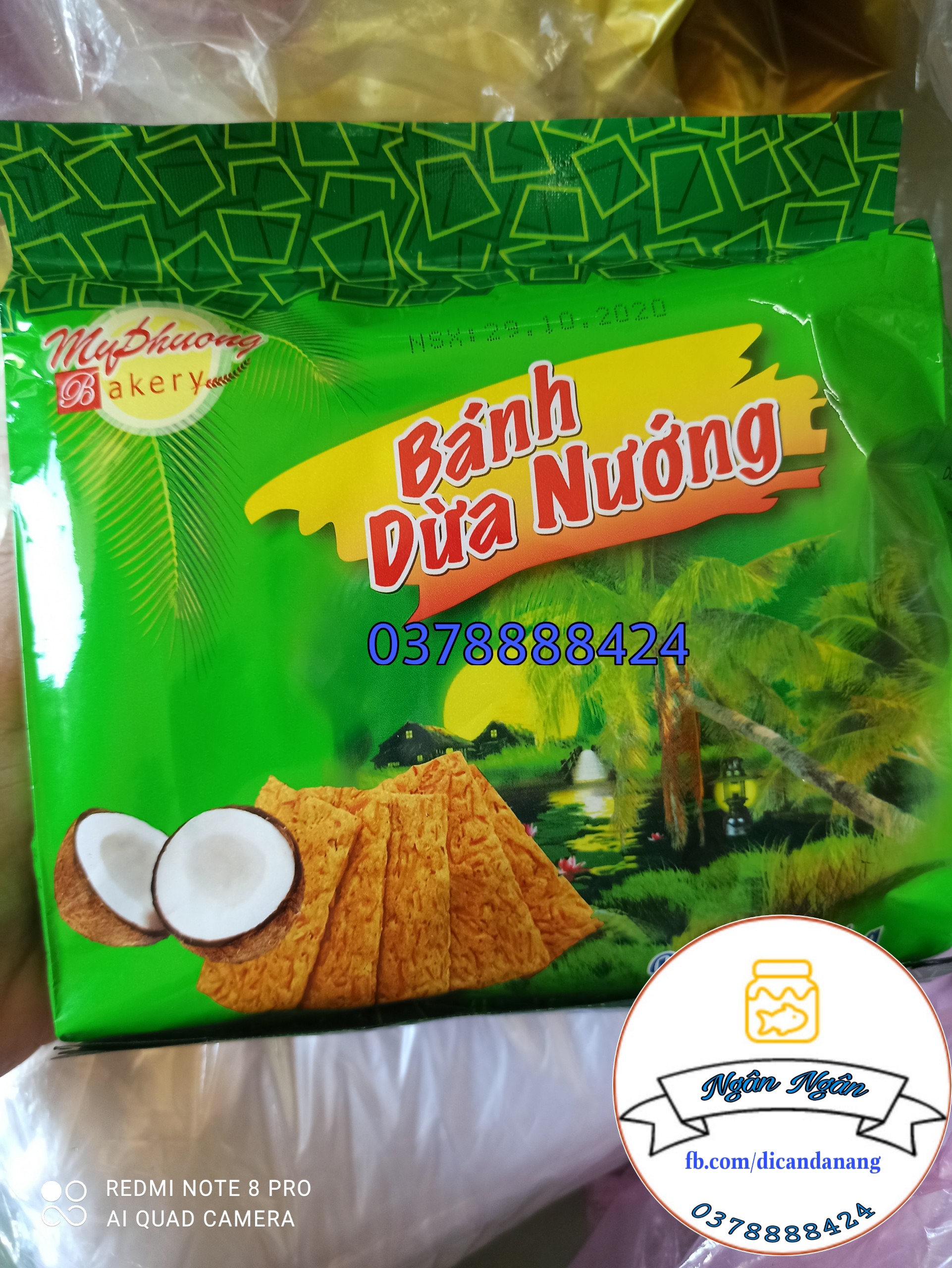 [HCM]Bánh dừa nướng Đà Nẵng
