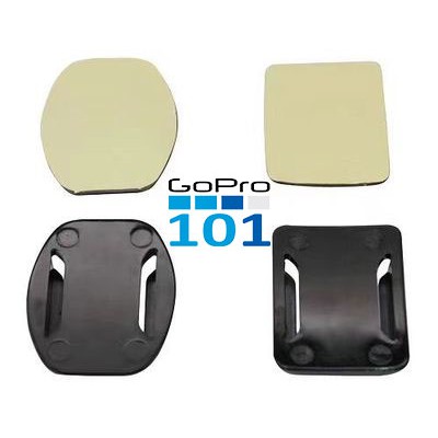 Đế Gắn Camera + Băng Keo 3M cho Gopro, Sjcam - Gopro101 - inoxnamkim