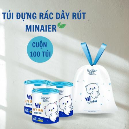 Túi đựng rác cuộn 100 túi siêu dai