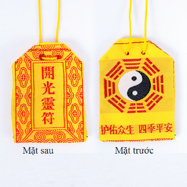 TÚI VẢI BÁT QUÁI MINI 2 kích thước-3 màu (đựng xu,thẻ,phù,vật phẩm phong thủy...)