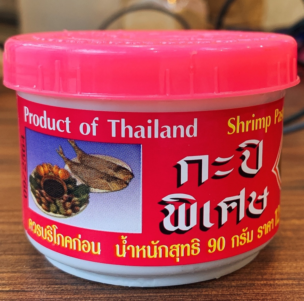 Shrimp sauce Thailand Brand 2 chickens special delicious shrimp paste Adoma กะปิตราไก่คู่