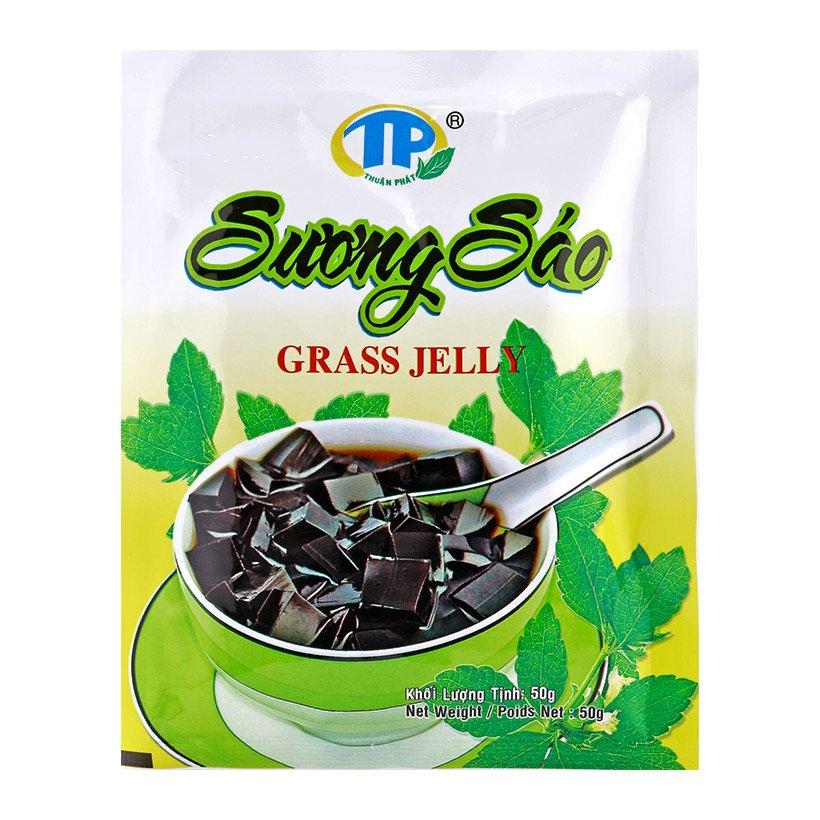Bột sương sáo đen Black Grass Jelly Thuận Phát Gói 50g - suong sáo