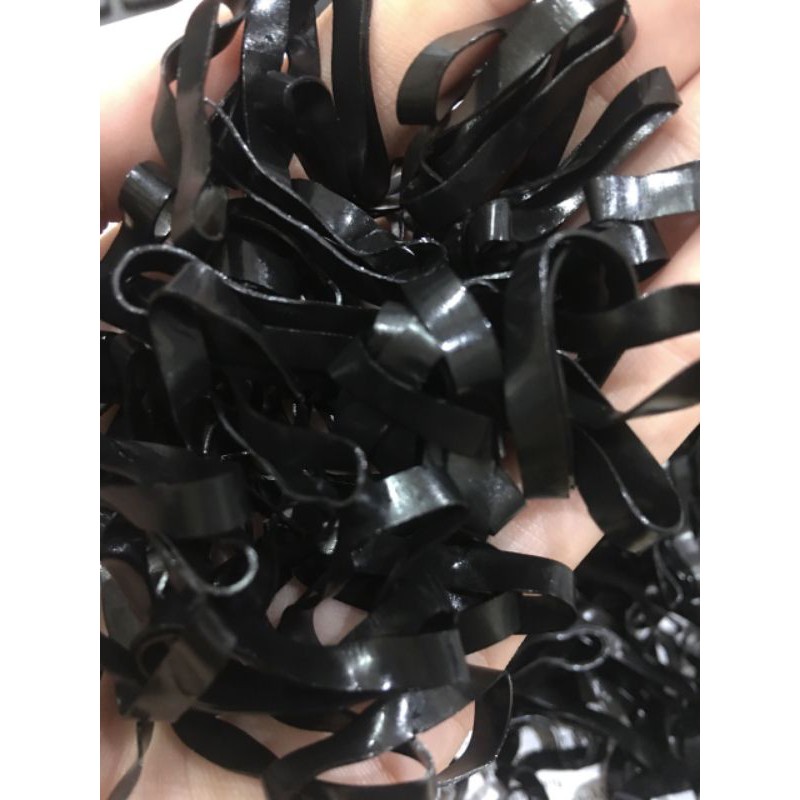 Thun cột tóc đen, chun buột tóc 5gr