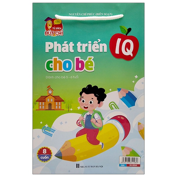 Combo 8 Quyển Sách Phát Triển IQ Cho Bé 5 Đến 6 Tuổi - Sách Phát Triển Trí Thông Minh Cho Trẻ Em