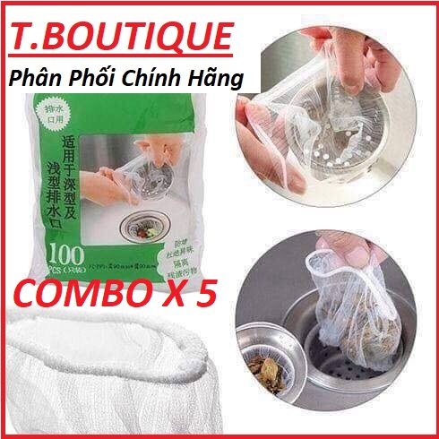 Combo 500 túi lọc rác bồn rửa chén bát - siêu rẻ - hàng loại 1