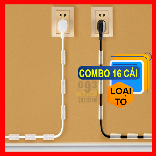 Combo 16 pcs Cable Holder ,Cord Organizer ,Cable Management Clips ,Wire Holder System