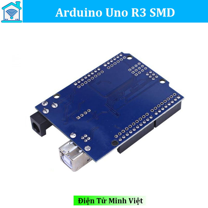 Kit Arduino Uno R3 SMD ( chíp dán ) + Tặng Kèm Cáp