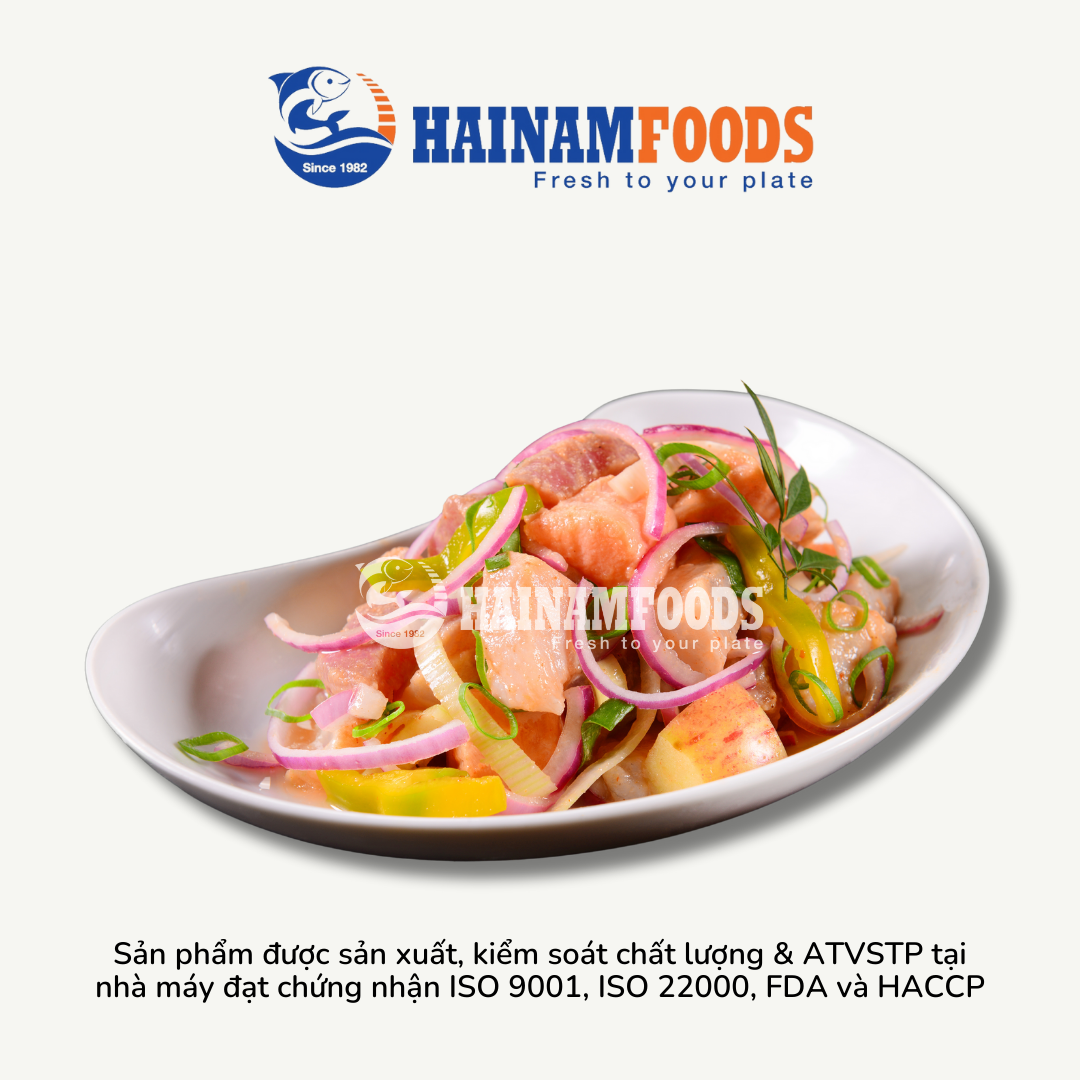 CÁ HỒI CẮT THỎI HẢI NAM FOODS