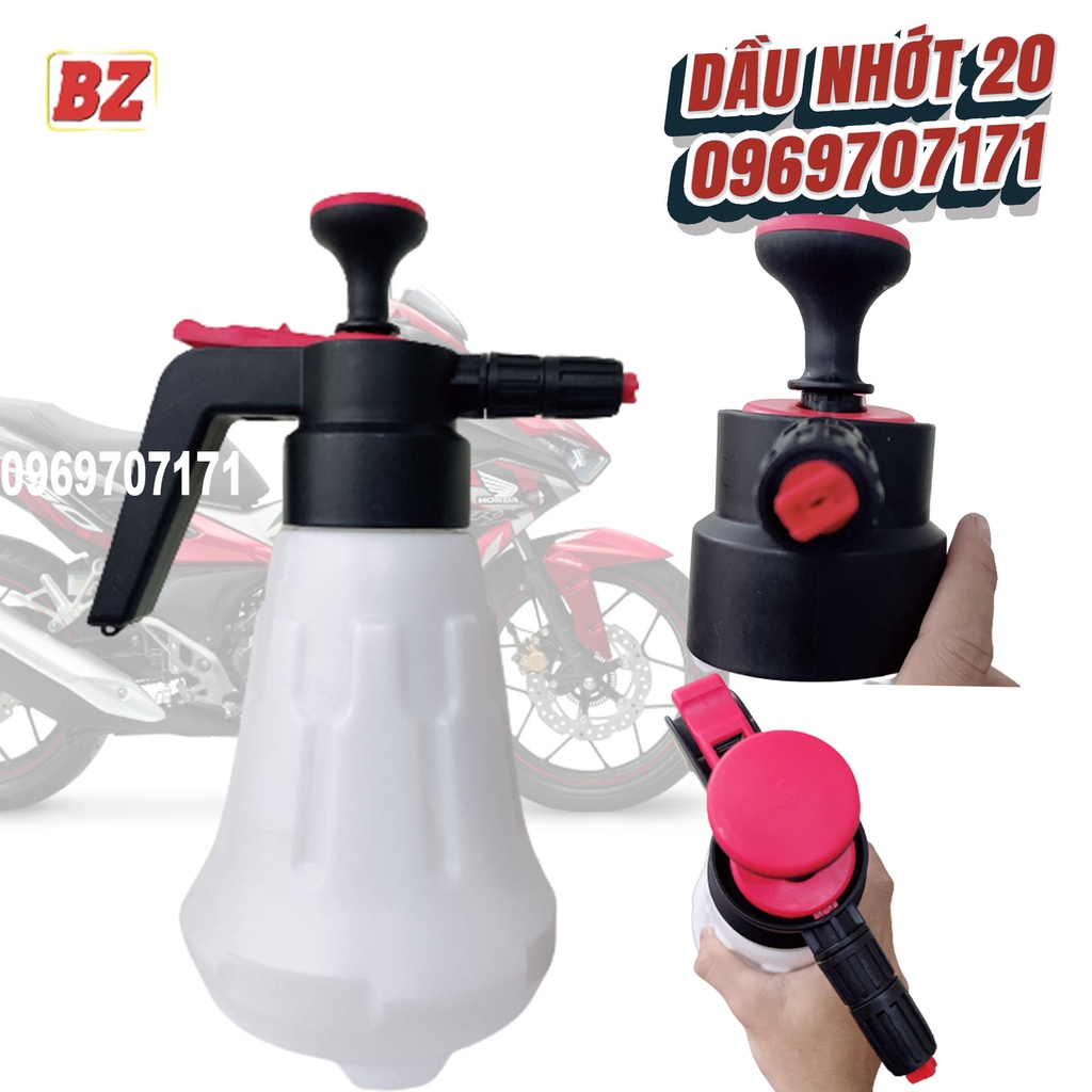 Bình xịt bọt tuyết 2L rửa xe siêu sạch