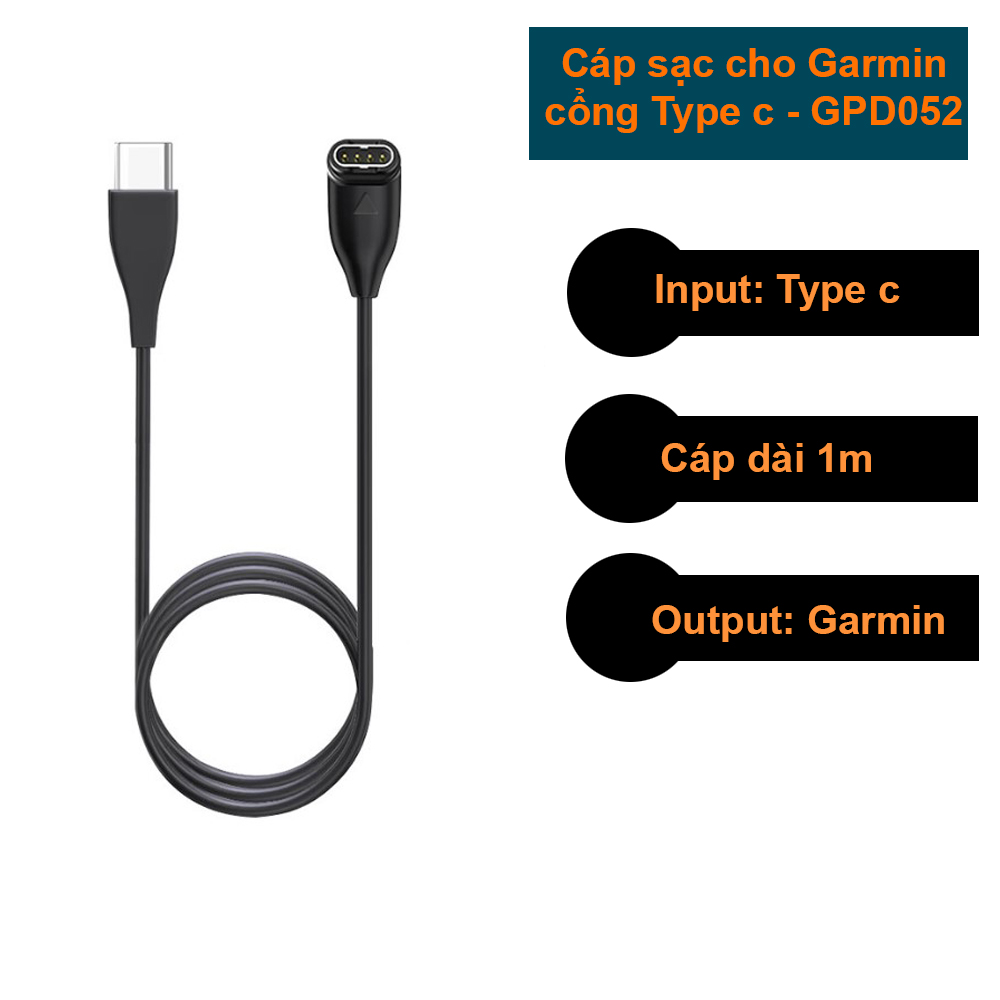Charging conversion cables for Garmin watches of all types and converters
