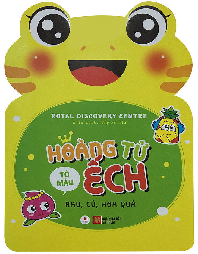 Fahasa - tô màu hoàng tử ếch - rau, củ, hoa quả