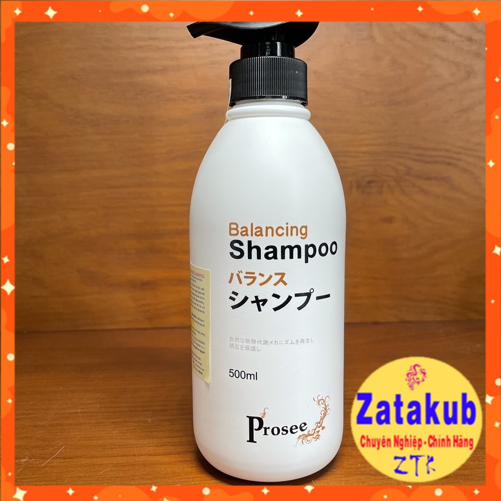 Dầu gội dành cho tóc gàu chống dầu, chống rụng tóc Prosee Balancing Shampoo AS13 500ml