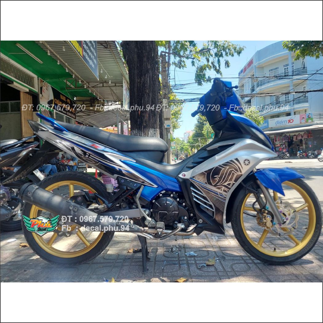 Tem rời ex 135 lc trắng xanh