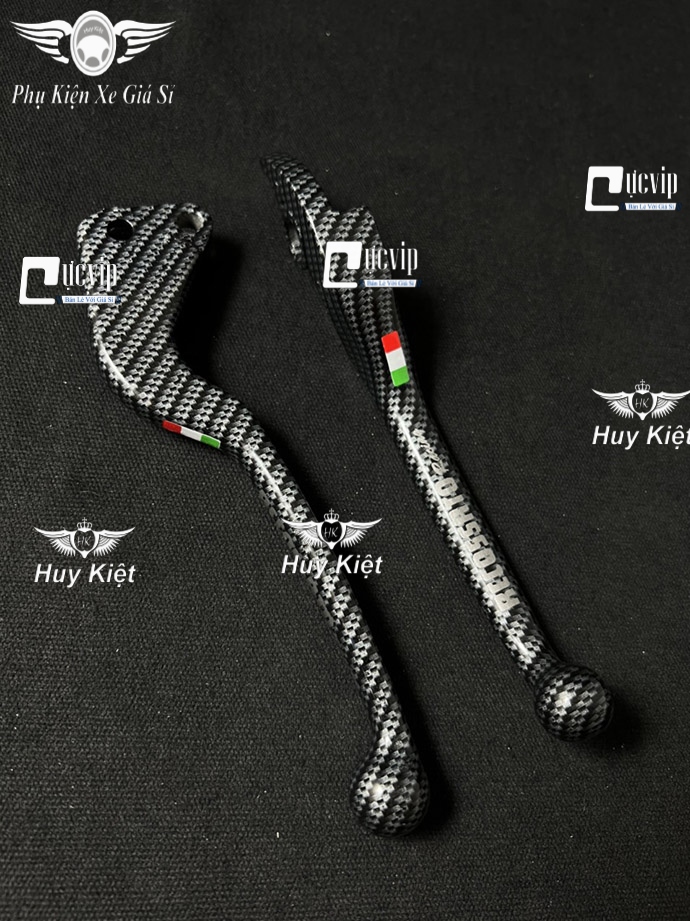 Cặp tay thắng carbon mod chữ rccossrto gắn xe airblade ab 2008 - 2019, vision 2014 - 2020 hàng cao cấp ms6171