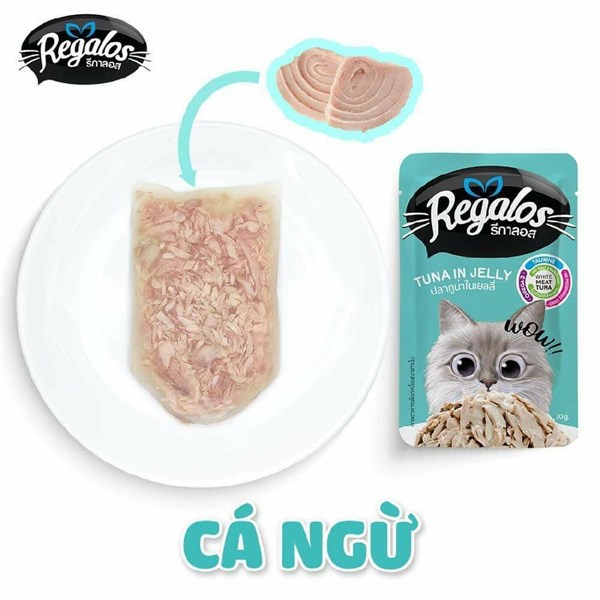 Pate mèo Regalos gói 70g(Thái Lan)