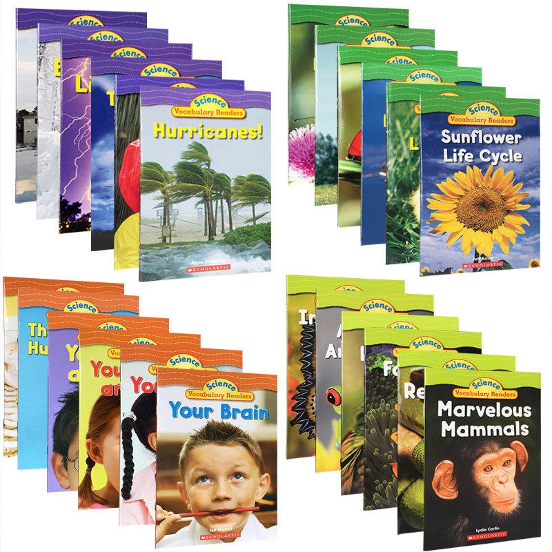 Science Vocabulary Readers - Sách khoa học nhập khẩu thiếu nhi - 30 cuốn