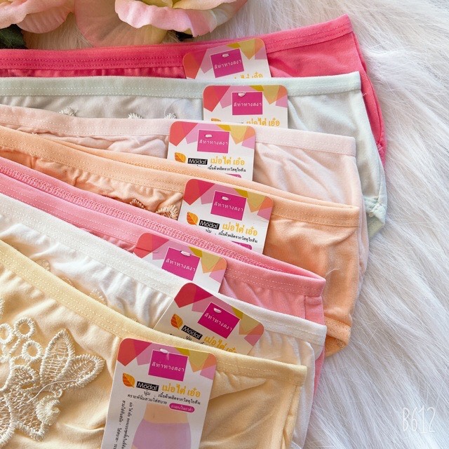 Combo 10 quần lót nữ hoa thiêu. size 40-52kg (Mã 803)