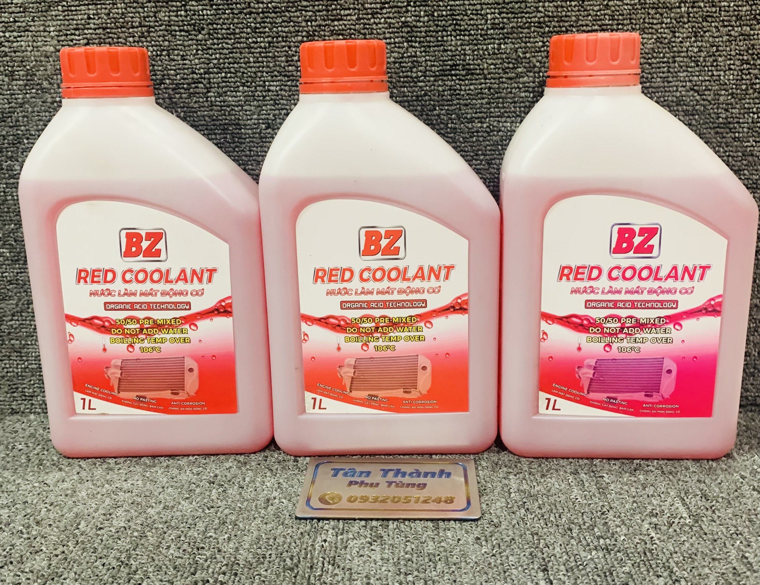 Nước làm mát động cơ BZ 1L ( 1chai)