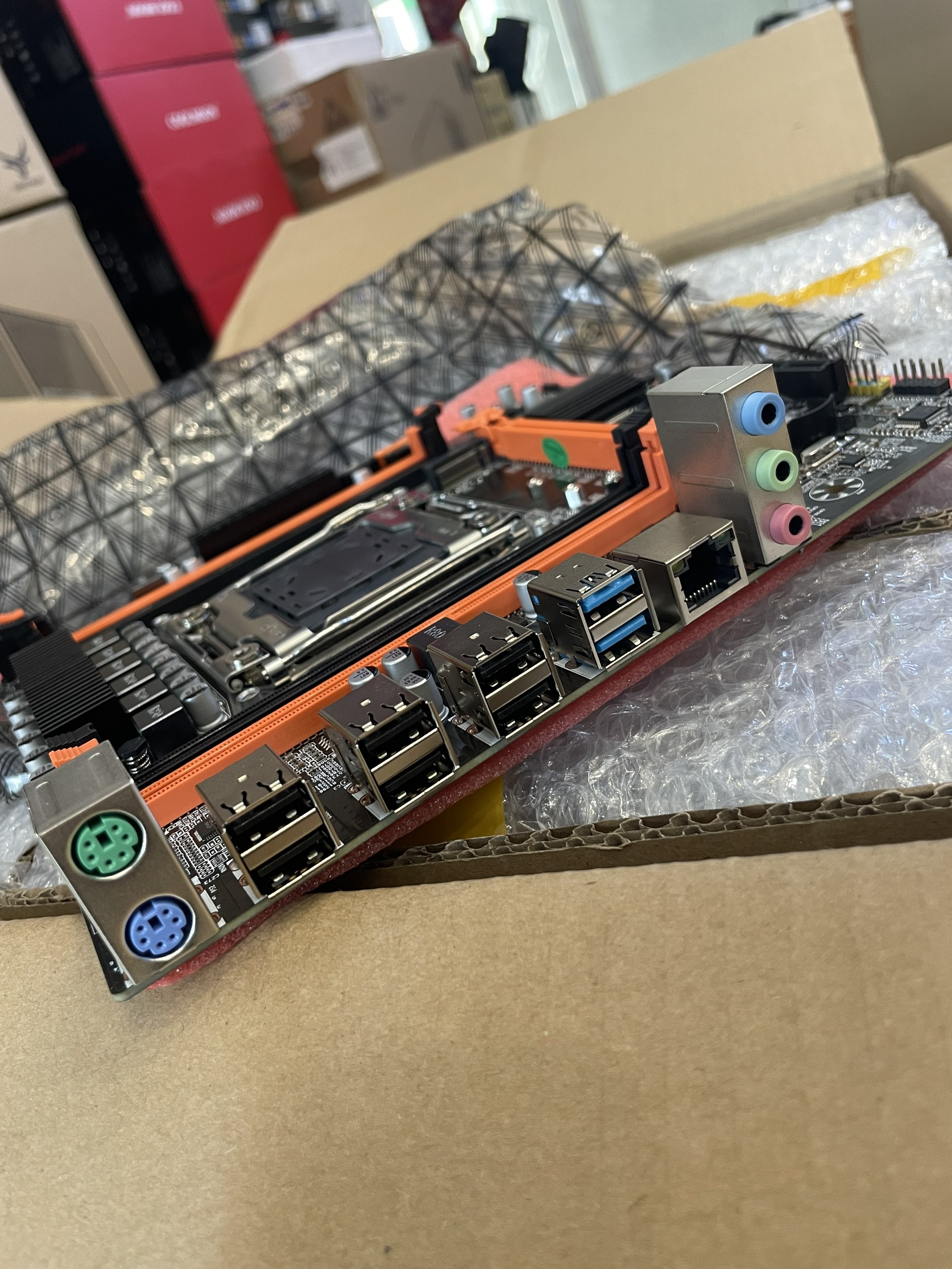 Main X99H DDR3/ DDR4 ECC REG hỗ trợ Xeon E5 v3/v4