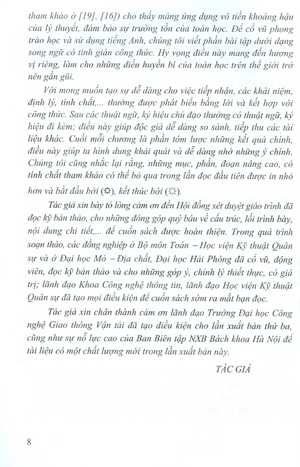 Giáo Trình Giải Tích II (Dùng Cho Sinh Viên Các Trường Kỹ Thuật Và Công Nghệ)