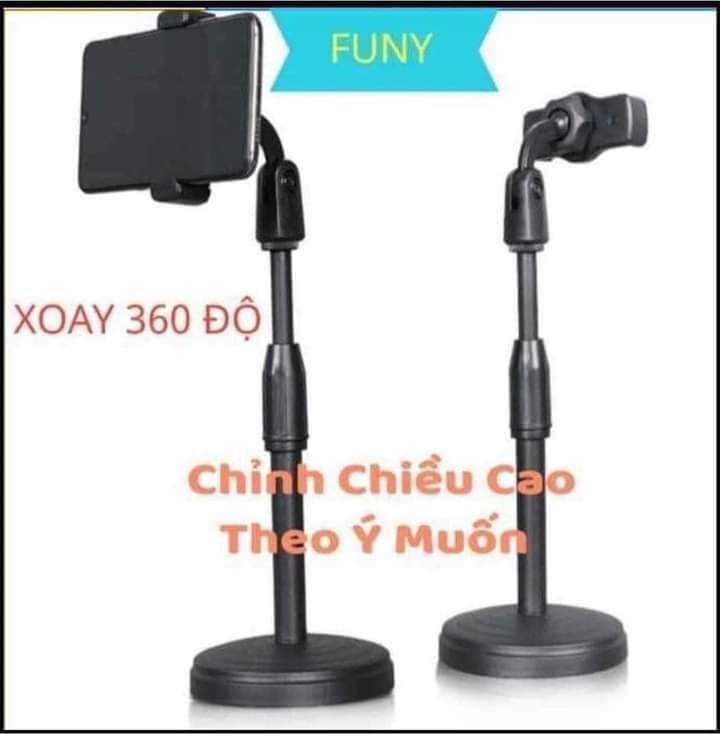 giá đỡ điện thoại xoay 360 học zoom