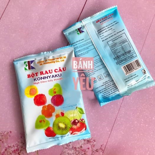 Bột rau câu dẻo KONNYAKU 3K