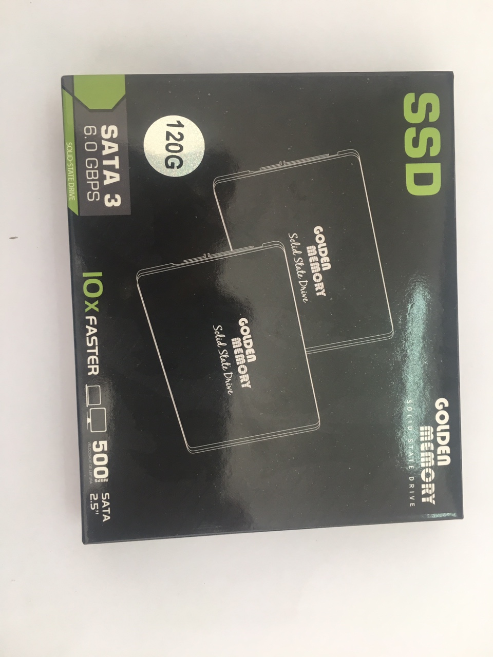 Ổ cứng SSD 120G Golden Memory vỏ nhôm