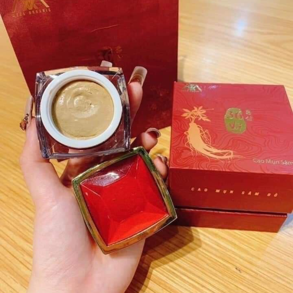 Cao mụn sâm đỏ Meea 15gr Mẫu mới 2024, giảm mụn hiệu quả