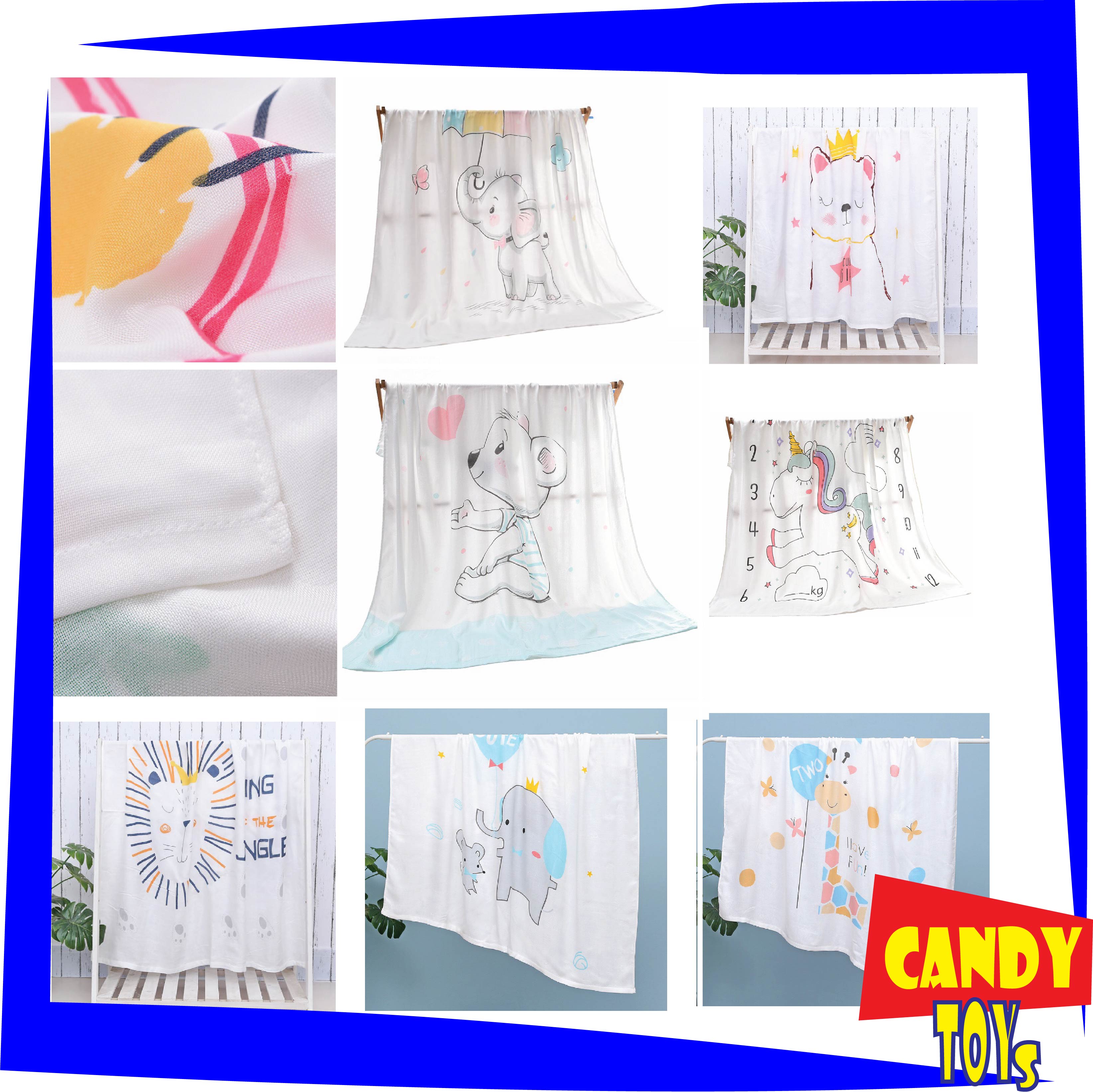 [HCM]KHĂN TẮM LỤA 4 LỚP BẰNG SỢI TRE CAO CẤP CHO BÉ