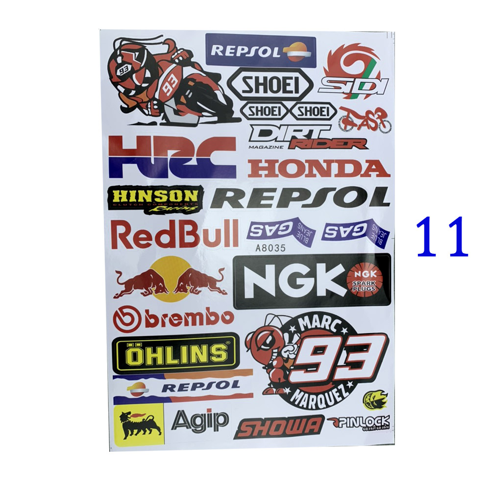 [HCM]Tem Dán Xe Máy  Đề Can  Logo [ 1 Bộ ]