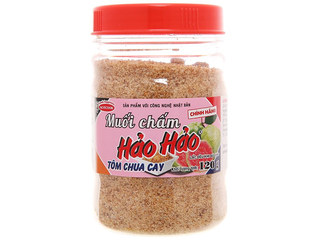 Muối chấm hảo hảo tôm chua cay 120gr - Acecook