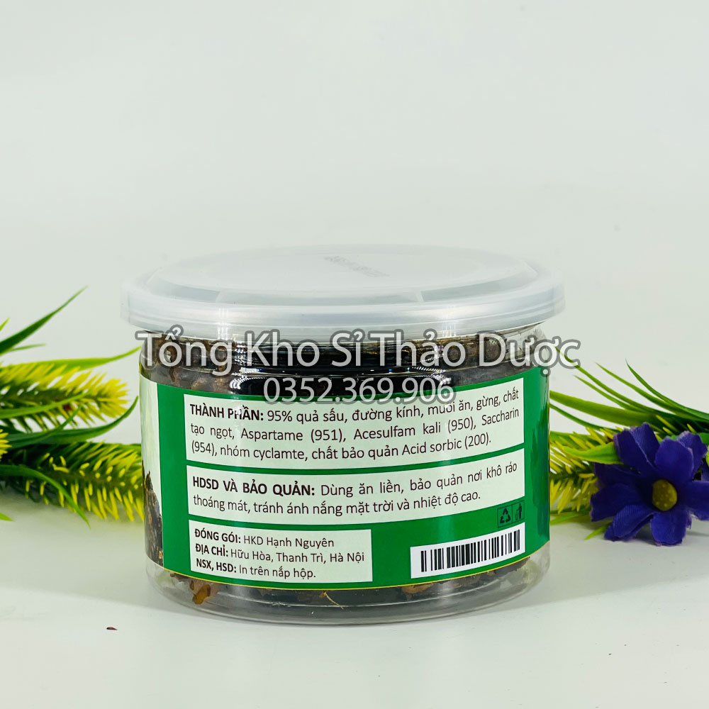 Ô mai sấu xào gừng (Ô mai truyền thống) - Túi 100g