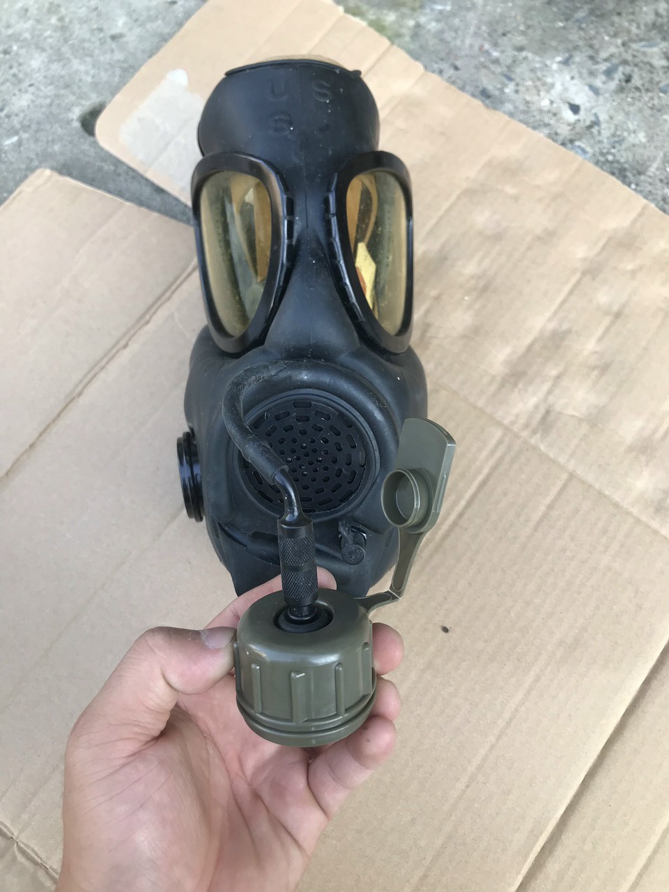 Mặt Nạ M17A1,Mặt nạ phòng độc US xưa