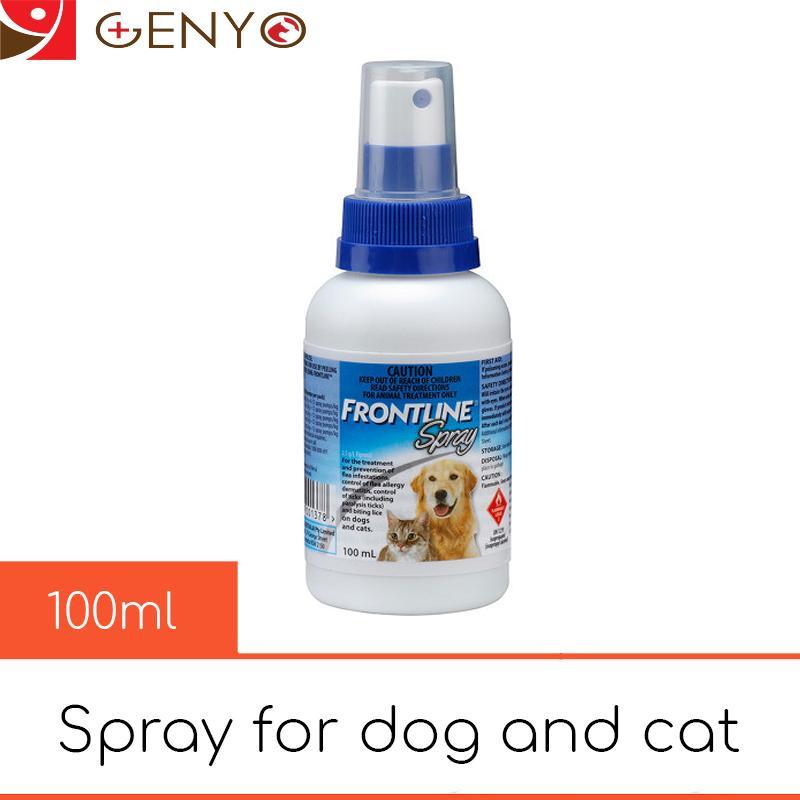 Xịt diệt ve rận chó mèo hàng pháp - Merial Frontline 100ml