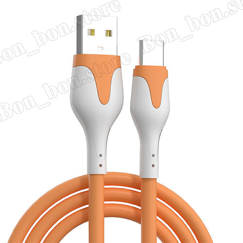 Dây Cáp Sạc Nhanh Silicon Cho iPhone/Samsung Micro USB  và Type C 1m
