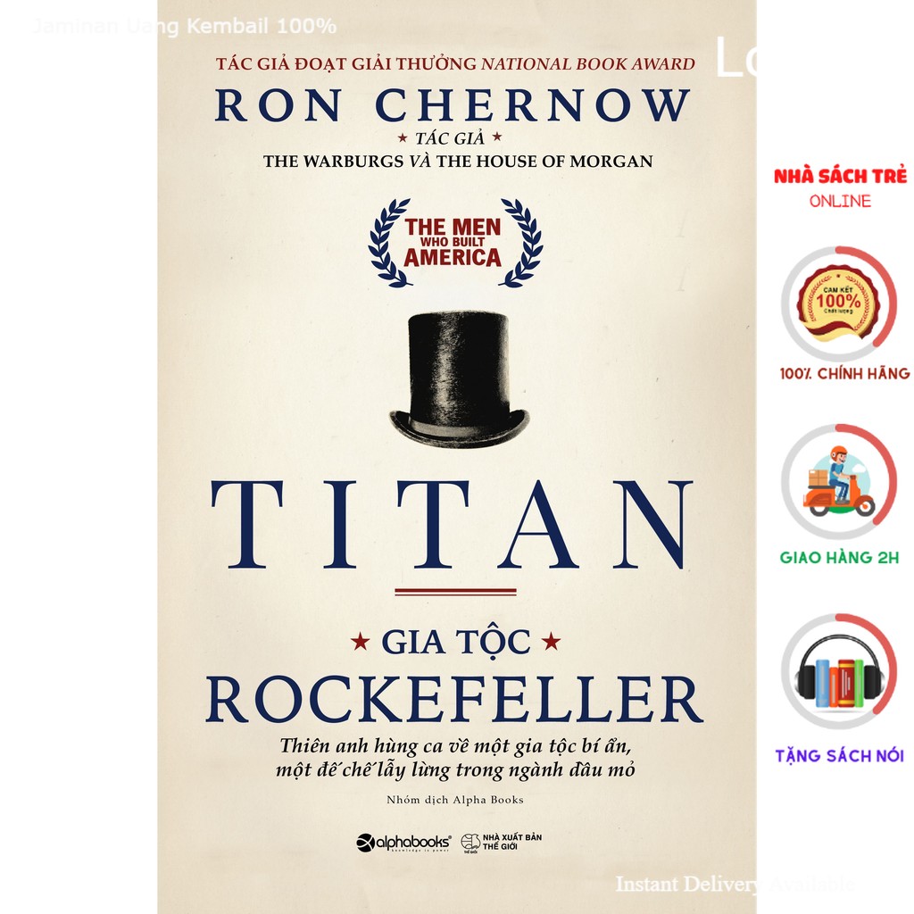 Sách - titan - gia tộc rockefeller