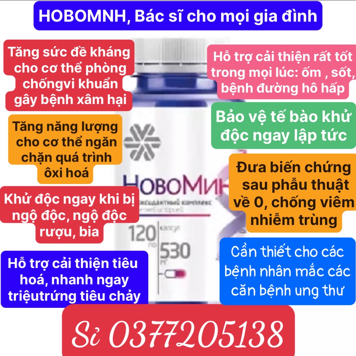 Novomin Thực phẩm bảo vệ sức khỏe