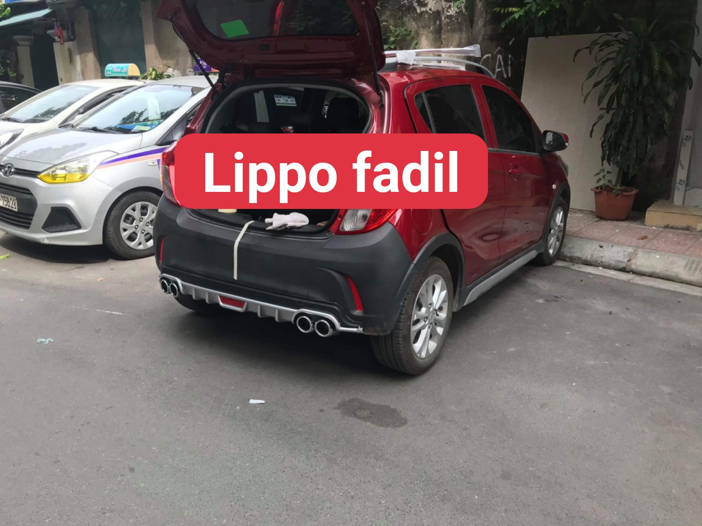 Lippo cho xe Vinfatst Fadil - Lip chia pô xe Vinfatst Fadil