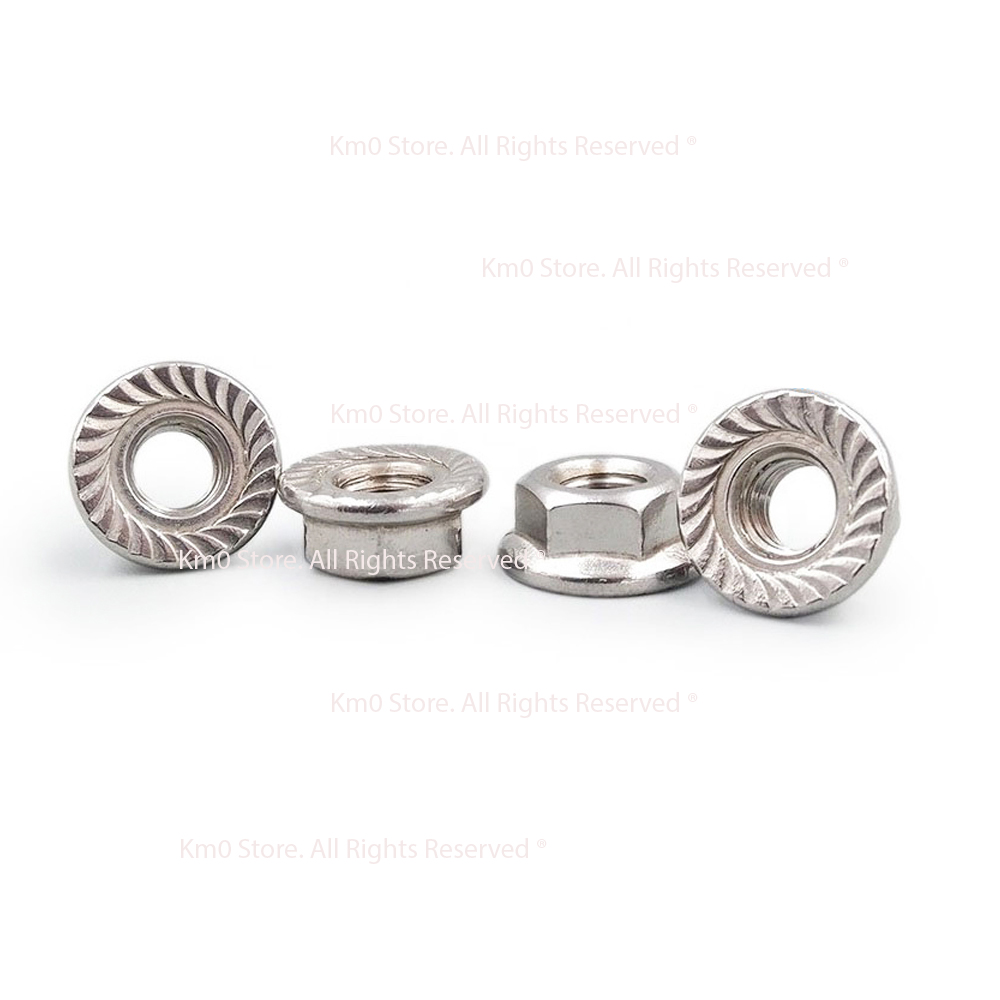 01 Con Tán Bông INOX 304 Size M4 (4 Li) - M12 (Li) HT213225