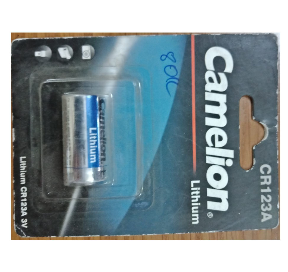 Pin CR123A Camelion 3V / vỉ 1 viên