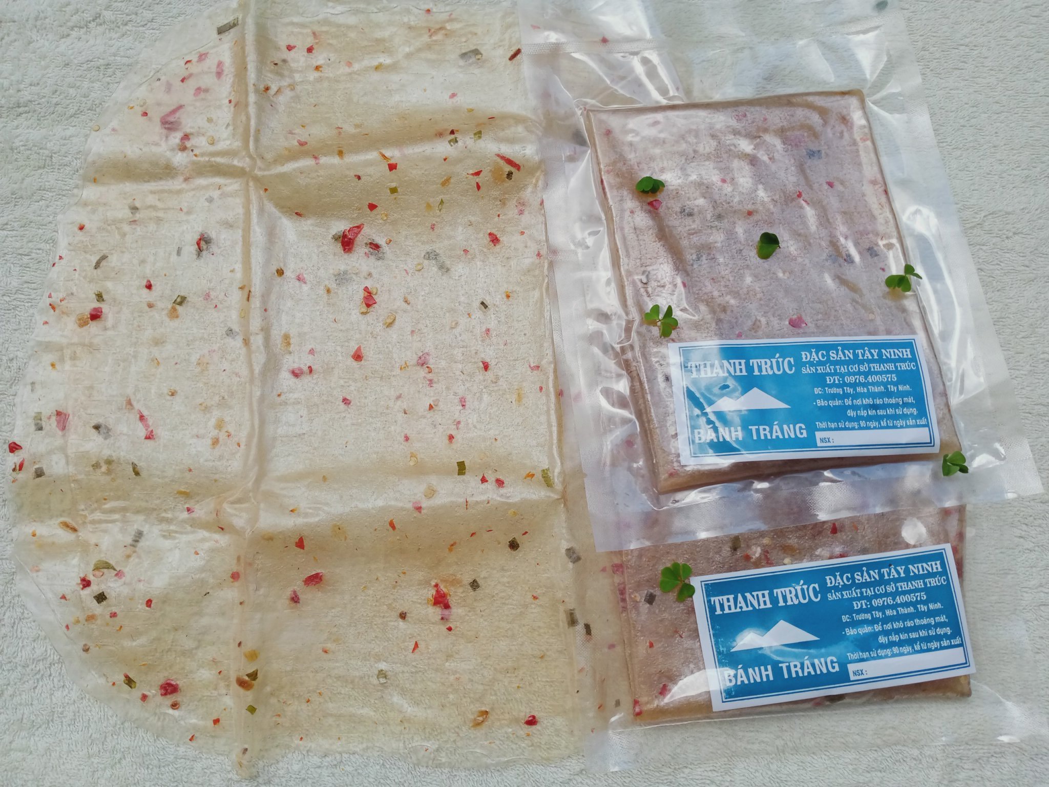 [1kg] Bánh Tráng Phơi Sương Me (Dẻo Me)