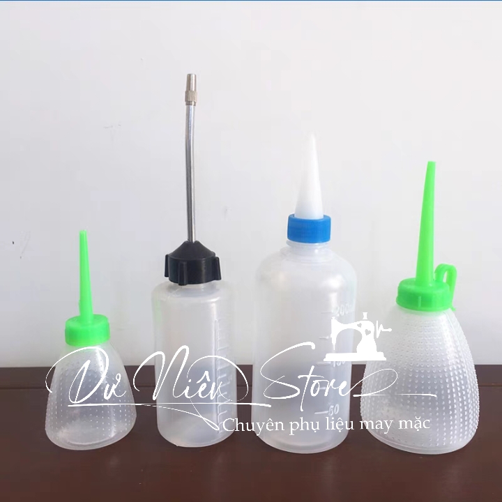 Bình dầu máy may đủ loại giá 1 cái. (KHÔNG KÈM DẦU)