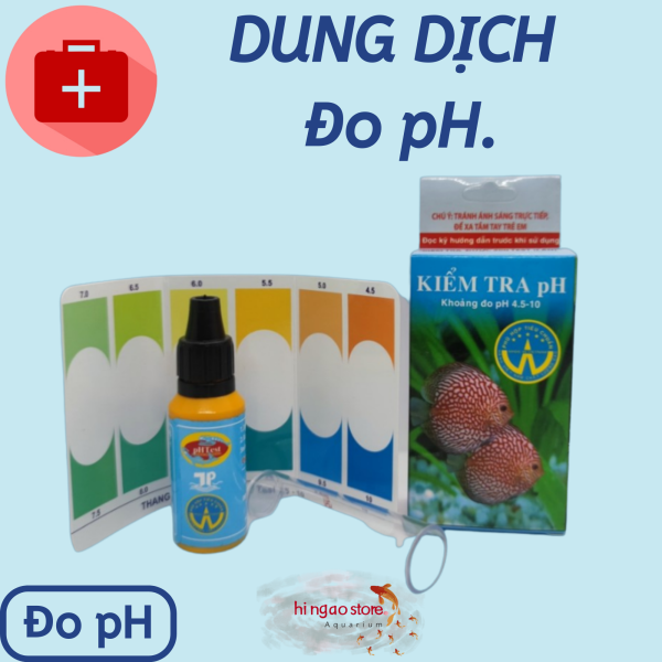 Dung dịch làm tăng - giảm độ pH , Dung dịch đo độ pH | Hingaostore.