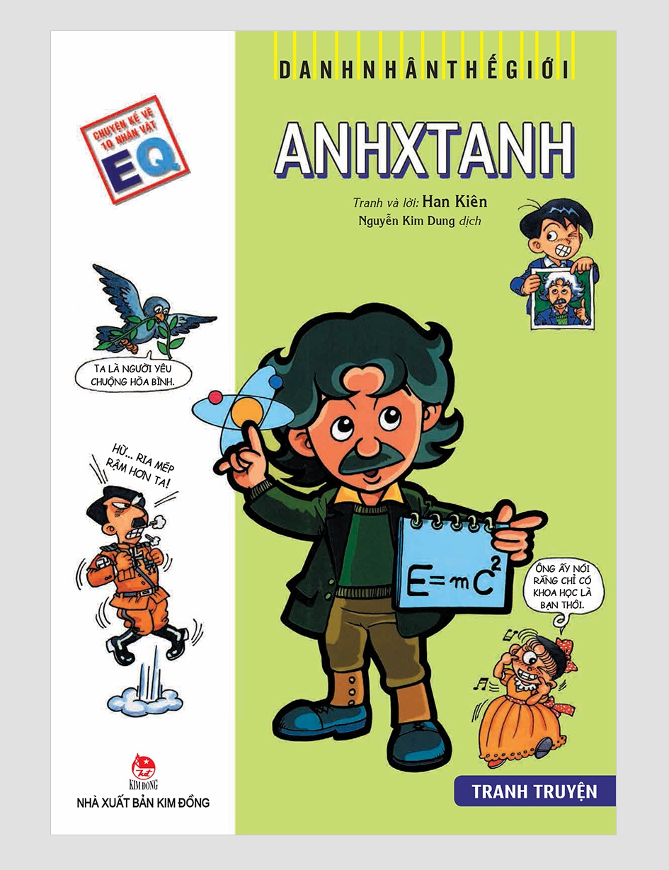 Sách - Danh Nhân Thế Giới (bộ 10 cuốn)  - ANHXTANH