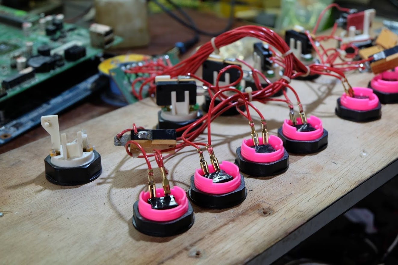 Nút nhấn cho Máy Điện Tử Siêu Thị, Trò chơi Đối Kháng (Arcade Button)