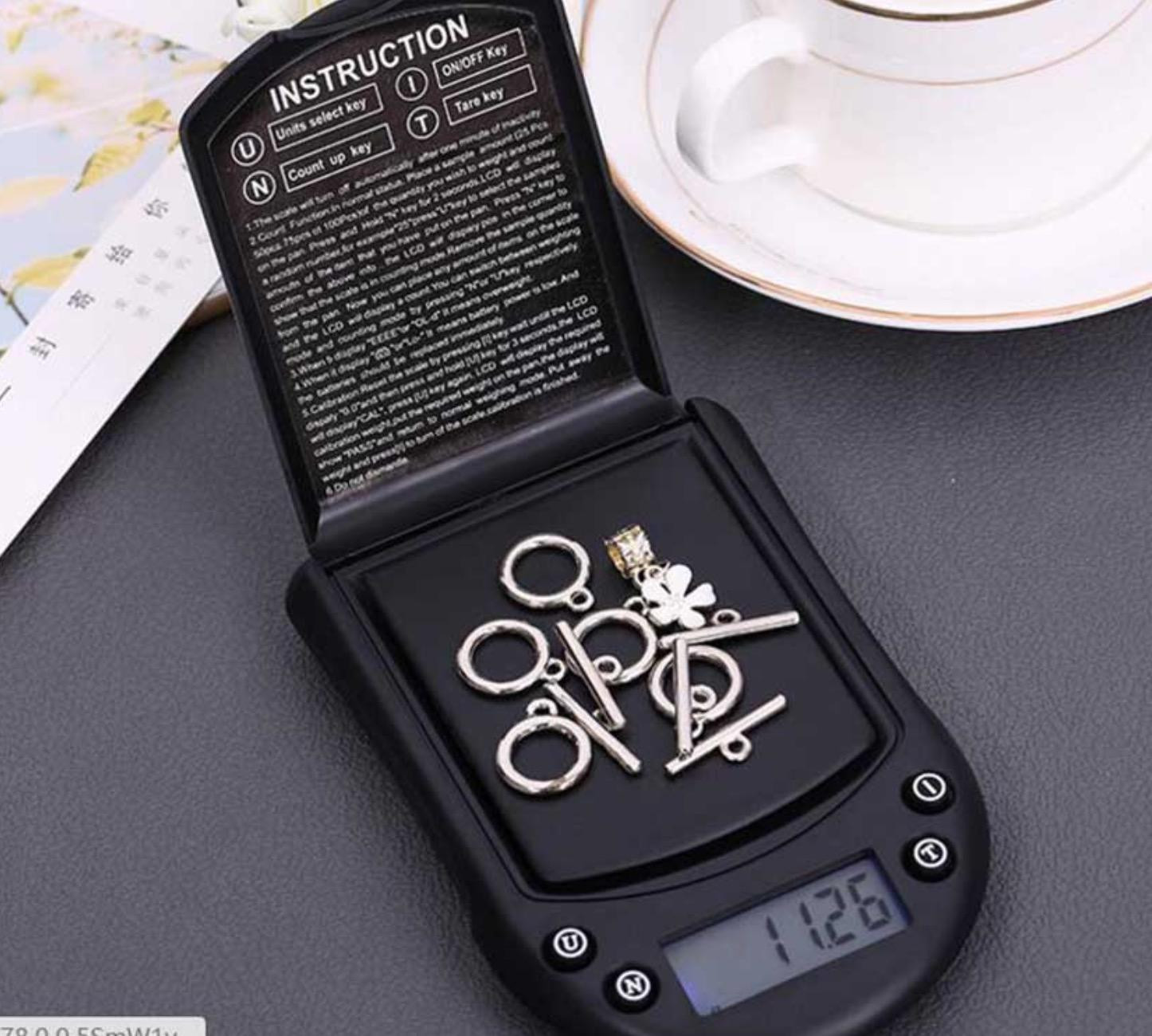 Cân điện tử tiểu ly kỹ thuật số 200g - 0,01g đa năng màng hình LCD, cân mini nhỏ gọn bỏ túi,cân thực phẩm,cân trang sức ,thảo mộc chính xác giá rẻ