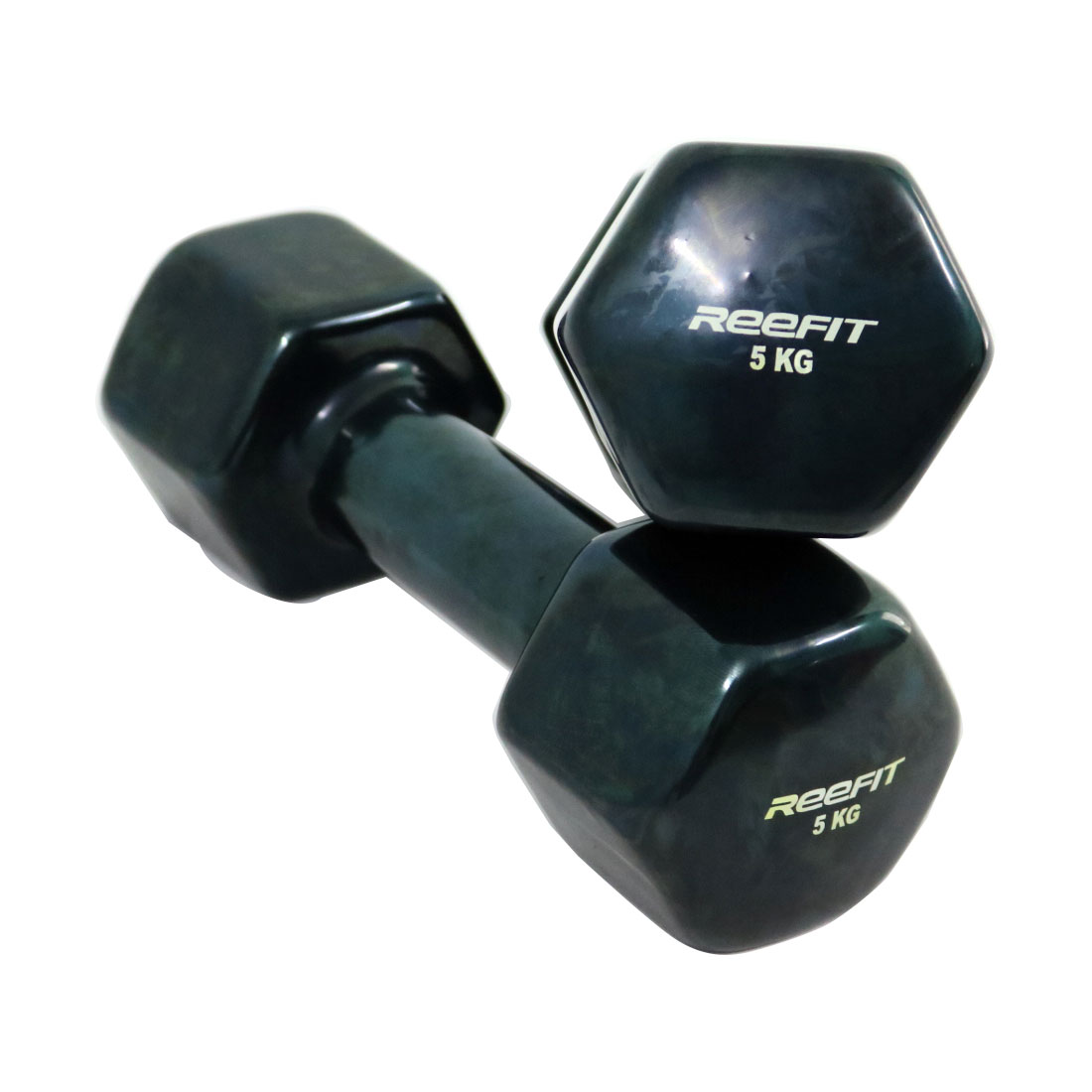 Bộ 2 tạ tay cao su 5kg Reefit
