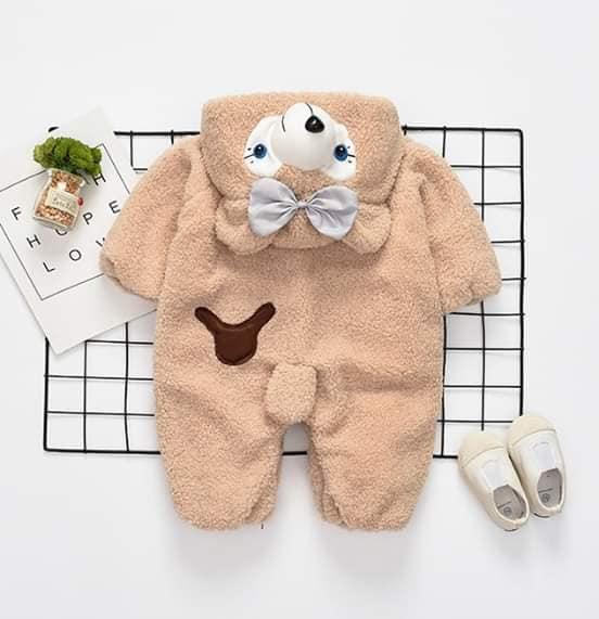 [loại1]BODY GẤU LÔNG ẤM ÁP CHO BÉ YÊU(6-18KG)