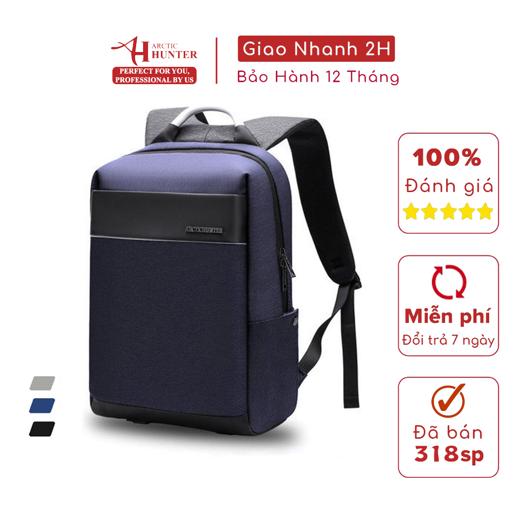 Balo học sinh Arctic Hunter B00218 chất liệu Oxford chống thấm nước