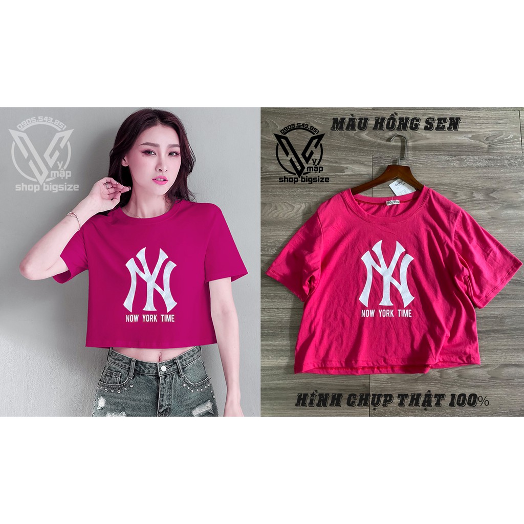 Áo Thun Croptop Bigsize Nhiều Mẫu